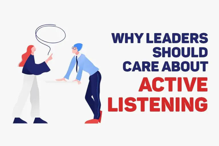Why Leaders Should Care About Active Listening